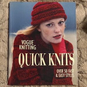 Vogue Knitting Quick Knits Book (knitting book) 50 patterns